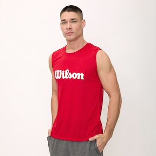 Foto 2 | Foto 2 | Playera Wilson Polyspun Sin Manga Estampada Para Hombre