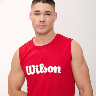 Foto 3 | Foto 3 | Playera Wilson Polyspun Sin Manga Estampada Para Hombre