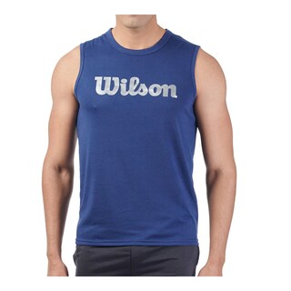Foto 1 | Foto 1 | Playera Wilson Polyspun Sin Manga Estampada Para Hombre