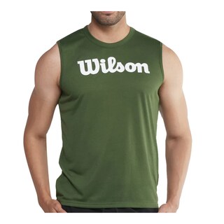 Foto 1 | Foto 1 | Playera Wilson Polyspun Sin Manga Estampada Para Hombre