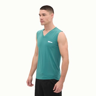 Foto 2 | Foto 2 | Playera Wilson Ultra Ligera sin Manga Cuello V para Hombre