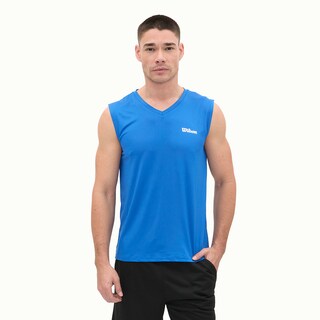 Foto 1 | Foto 1 | Playera Wilson Ultra Ligera Sin Manga Cuello En V Para Hombre