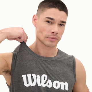 Foto 2 | Foto 2 | Playera Wilson Polyspun Sin Manga Estampada Para Hombre