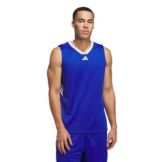 Foto 2 | Foto 2 | Playera Adidas 3-stripes Tank Azul para Hombre