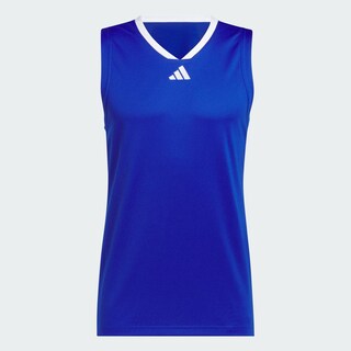 Foto 3 | Foto 3 | Playera Adidas 3-stripes Tank Azul para Hombre