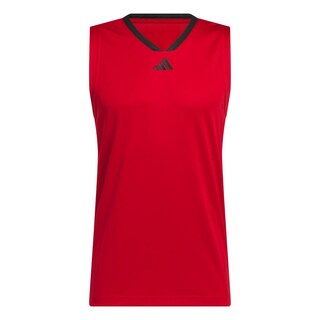 Foto 1 | Foto 1 | Tank 3-Stripes Adidas Rojo para Hombre