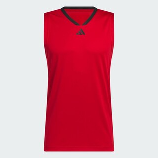 Foto 3 | Foto 3 | Tank 3-Stripes Adidas Rojo para Hombre