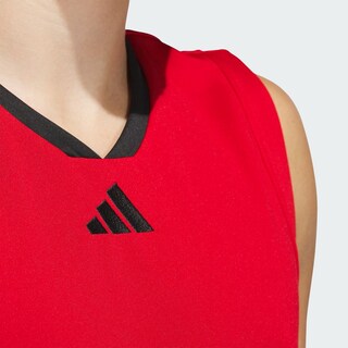Foto 6 | Foto 6 | Tank 3-Stripes Adidas Rojo para Hombre