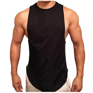 Foto 1 | Foto 1 | Playera sin Mangas para Hombre Eo Safe Imports ESI-17763 Negro