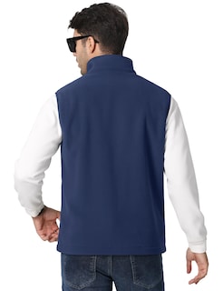 Foto 2 | Foto 2 | Chaleco Tacvasen De Forro Polar Ligero Para Hombre, Color Azul Real, Talla L - Venta Internacional.