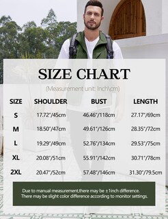 Foto 5 | Foto 5 | Chaleco Gihuo Para Hombre, Ligero, Para Golf, Fotografía, Pesca, Viajes, Color Verde Militar - Venta Internacional.