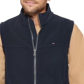 Foto 3 | Foto 3 | Chaleco Tommy Hilfiger De Forro Polar Para Hombre, Color Azul Marino, Talla M - Venta Internacional.