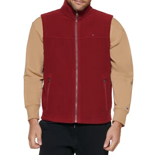 Foto 2 | Foto 2 | Chaleco Tommy Hilfiger de Forro Polar Rojo para Hombre - Venta Internacional