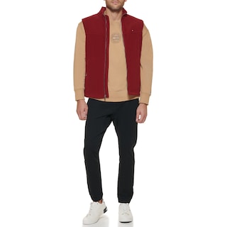 Foto 3 | Foto 3 | Chaleco Tommy Hilfiger de Forro Polar Rojo para Hombre - Venta Internacional