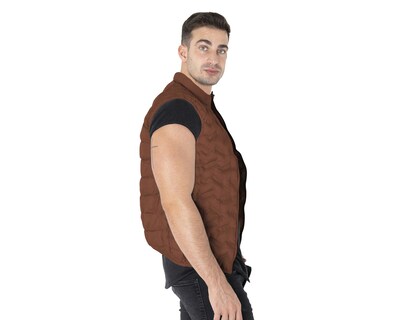 Foto 2 | Foto 2 | Chaleco Ocean Point Marrón Capitonado