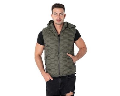 Foto 1 | Foto 1 | Chaleco Ocean Point Verde Con Gorro