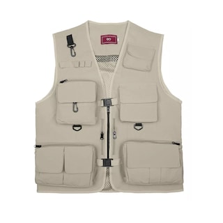 Foto 1 | Foto 1 | Chaleco De Fotografía De Pesca Verano Multibolsillos Talla M Eo Safe Imports Esi-10463-1 Beige