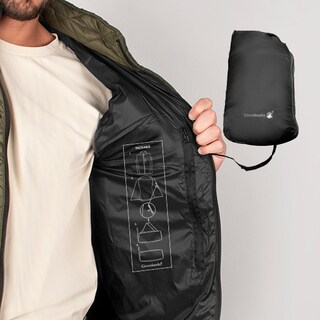 Foto 5 | Foto 5 | Chaleco Greenlander Packable Capitonado Ligero Para Hombre