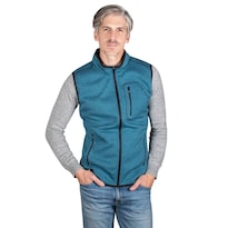 Chaleco Greenlander De Punto Azul Claro Para Hombre
