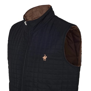 Foto 3 | Foto 3 | Cheleco Doble Vista Capitonado Negro Rock Hampton Polo Team