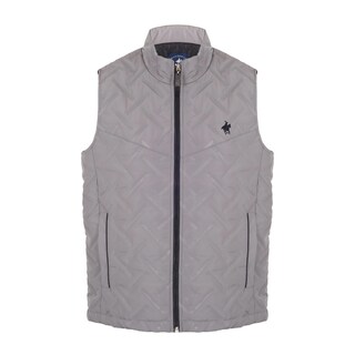 Foto 1 | Foto 1 | Chaleco En Poliester Fino Doble Vista Color Gris Rock Hampton Polo Team