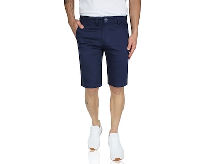 Foto 2 | Foto 2 | Bermuda Casual para Hombre Rams Terra Azul Marino de Gabardina