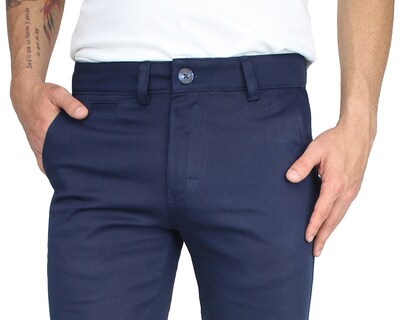 Foto 4 | Foto 4 | Bermuda Casual para Hombre Rams Terra Azul Marino de Gabardina