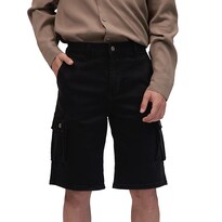 Bermuda Mchk  8047  de Cargo color Negro para Hombre