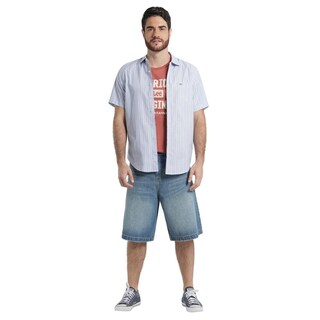 Foto 4 | Foto 4 | Bermuda Lee Hombre Xtreme Slim Fit 425 Azul