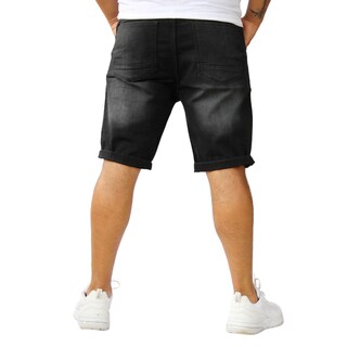 Foto 3 | Foto 3 | Bermuda Short Skinny De Mezclilla Stretch Negro Froster John Silver