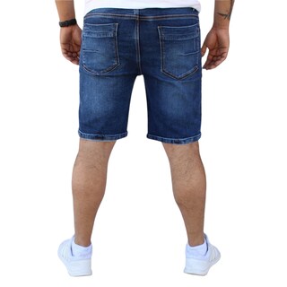Foto 3 | Foto 3 | Bermuda Short Skinny De Mezclilla Stretch Marino Batik John Silver
