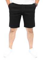 Bermuda De Gabardina Stretch Color Negro John Silver