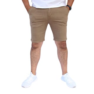 Foto 1 | Foto 1 | Bermuda Short Skinny De Gabardina Stretch Caqui John Silver