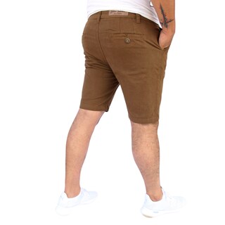 Foto 2 | Foto 2 | Bermuda Short Skinny De Gabardina Stretch Caqui Obscuro John Silver