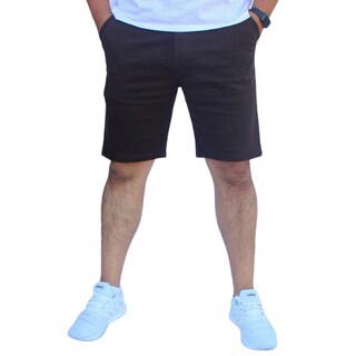 Foto 1 | Foto 1 | Bermuda Short Skinny De Gabardina Stretch Chocolate John Silver