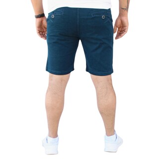 Foto 2 | Foto 2 | Bermuda Short Skinny De Gabardina Stretch Azul Pizarra John Silver