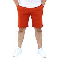 Bermuda De Gabardina Stretch Color Shedron John Silver