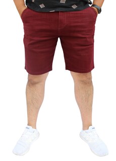 Foto 1 | Foto 1 | Bermuda De Gabardina Stretch Color Vino John Silver