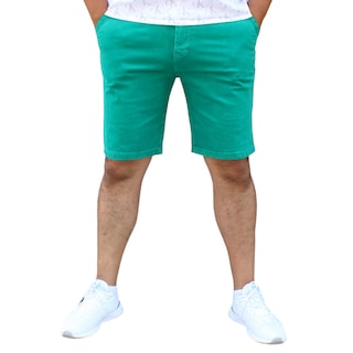 Foto 1 | Foto 1 | Bermuda De Gabardina Stretch Color Verde Jade John Silver