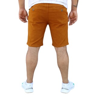 Foto 3 | Foto 3 | Bermuda De Gabardina Stretch Color Mostaza John Silver