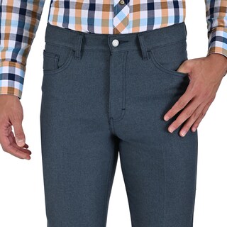 Foto 3 | Foto 3 | Pantalón Vaquero Yale Regular Fit 1383 Azul Petroleo
