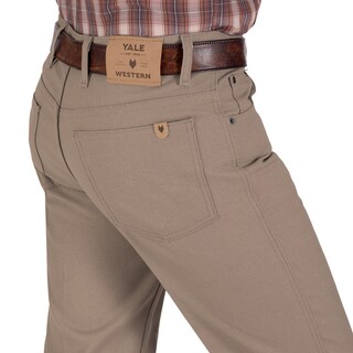 Foto 4 | Foto 4 | Pantalón Canasta Yale Regular Fit 0766 Kaki Especial