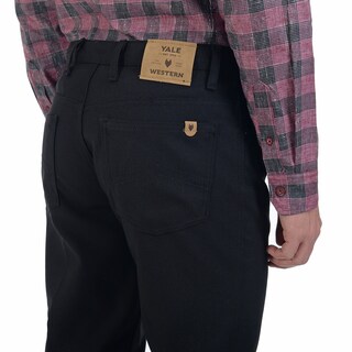 Foto 4 | Foto 4 | Pantalón Canasta Yale Regular Fit 0766 Negro