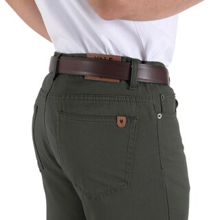 Foto 4 | Foto 4 | Pantalón Vaquero Yale Regular Fit 0552 Verde Aceituna