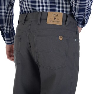 Foto 3 | Foto 3 | Pantalón Canasta Yale Regular Fit 0766 Gris Oxford