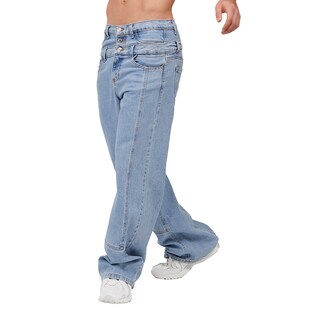 Foto 2 | Foto 2 | Jeans Relaxed Fit Mchk 8051, Doble Pretina, Hombre