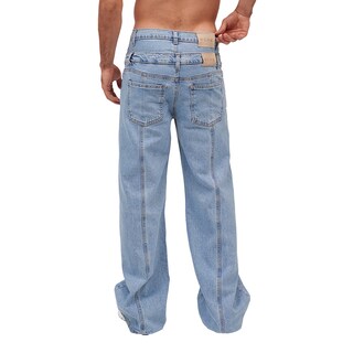 Foto 3 | Foto 3 | Jeans Relaxed Fit Mchk 8051, Doble Pretina, Hombre