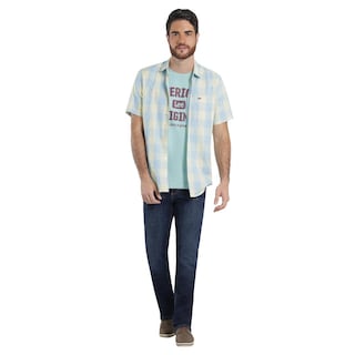 Foto 4 | Foto 4 | Jeans Lee Hombre Quality Genuine Regular Fit 744 Azul