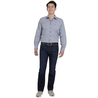 Foto 4 | Foto 4 | Jeans Lee Hombre Quality Genuine Regular Fit 745 Azul