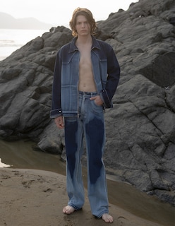 Foto 5 | Foto 5 | Jeans De Mezclilla Mchk. Para Caballero Corte Relaxed. Color Ojo De Mar. Modelo 8087